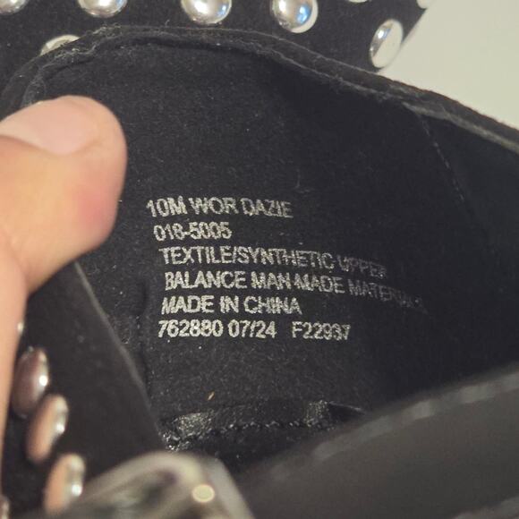 Worthington Dazie Studded Mary Janes Size 10 - Picture 6 of 6